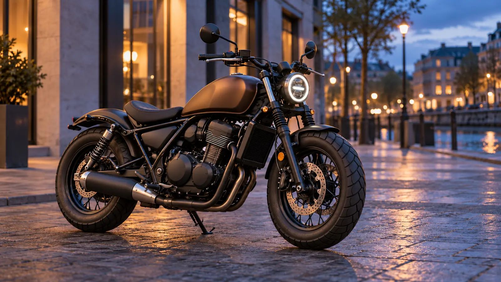 Honda Rebel 500: E-Clutch am richtigen Ort