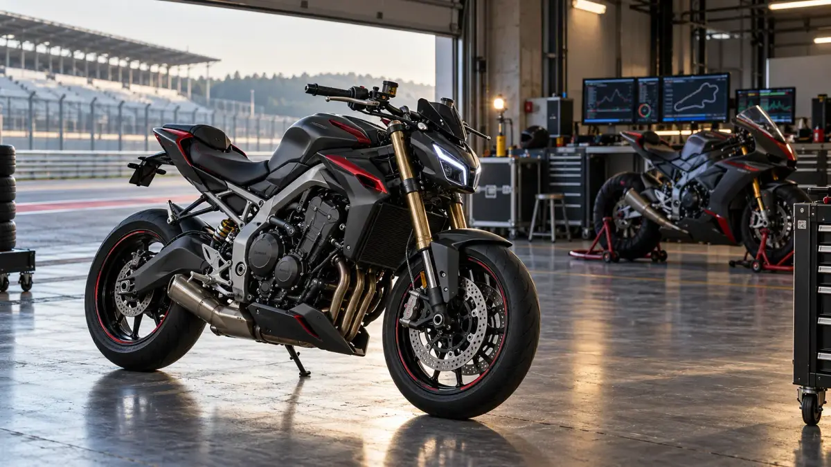 Street Triple 798: Moto2 weist den Weg